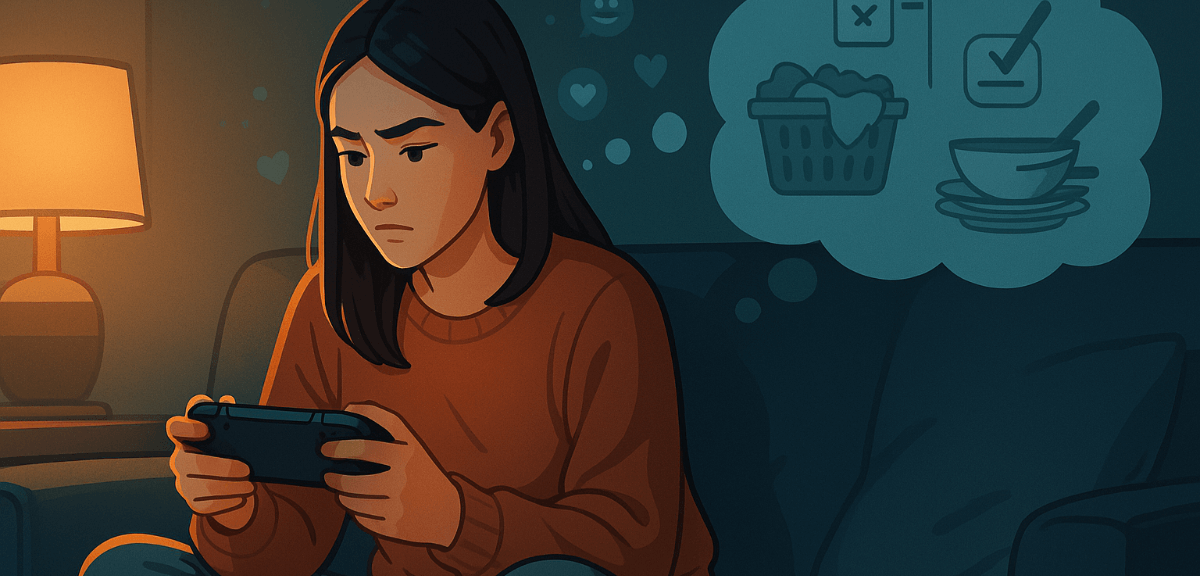 Nearly a third of women play games in England with a sense of guilt! The sense of exclusion from play culture is a major psychological handicap.